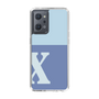 Slim Protection Case［ Original - initial two tone - X blue ］