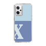 Slim Protection Case［ オリジナル - initial two tone - X blue ］