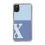 Slim Protection Case［ Original - initial two tone - X blue ］
