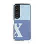Slim Protection Case［ Original - initial two tone - X blue ］
