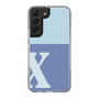 Slim Protection Case［ Original - initial two tone - X blue ］