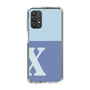 Slim Protection Case［ Original - initial two tone - X blue ］