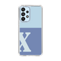 Slim Protection Case［ Original - initial two tone - X blue ］