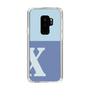 Slim Protection Case［ Original - initial two tone - X blue ］