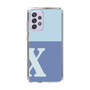 Slim Protection Case［ Original - initial two tone - X blue ］