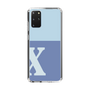 Slim Protection Case［ Original - initial two tone - X blue ］