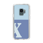 Slim Protection Case［ Original - initial two tone - X blue ］