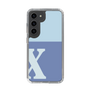 Slim Protection Case［ Original - initial two tone - X blue ］