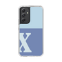 Slim Protection Case［ Original - initial two tone - X blue ］
