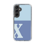 Slim Protection Case［ Original - initial two tone - X blue ］
