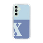 Slim Protection Case［ Original - initial two tone - X blue ］