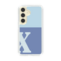 Slim Protection Case［ Original - initial two tone - X blue ］