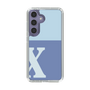 Slim Protection Case［ Original - initial two tone - X blue ］