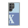 Slim Protection Case［ Original - initial two tone - X blue ］