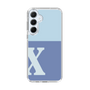 Slim Protection Case［ オリジナル - initial two tone - X blue ］
