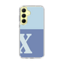 Slim Protection Case［ オリジナル - initial two tone - X blue ］