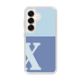 Slim Protection Case［ Original - initial two tone - X blue ］