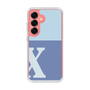 Slim Protection Case［ Original - initial two tone - X blue ］
