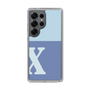 Slim Protection Case［ Original - initial two tone - X blue ］