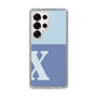 Slim Protection Case［ Original - initial two tone - X blue ］