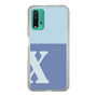 Slim Protection Case［ Original - initial two tone - X blue ］