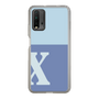 Slim Protection Case［ Original - initial two tone - X blue ］