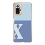 Slim Protection Case［ Original - initial two tone - X blue ］