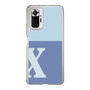 Slim Protection Case［ Original - initial two tone - X blue ］