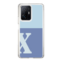 Slim Protection Case［ Original - initial two tone - X blue ］