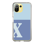 Slim Protection Case［ Original - initial two tone - X blue ］