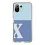 Slim Protection Case［ Original - initial two tone - X blue ］