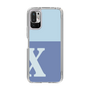 Slim Protection Case［ Original - initial two tone - X blue ］