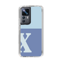 Slim Protection Case［ Original - initial two tone - X blue ］