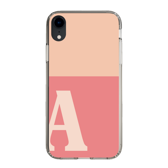 Slim Protection Case［ Original - initial two tone - A pink ］