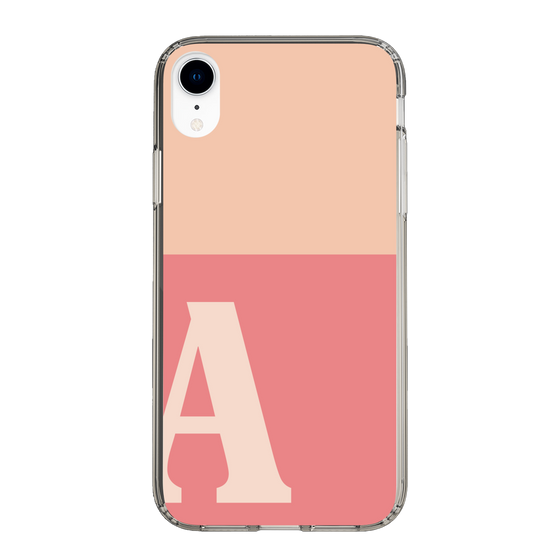 Slim Protection Case［ Original - initial two tone - A pink ］