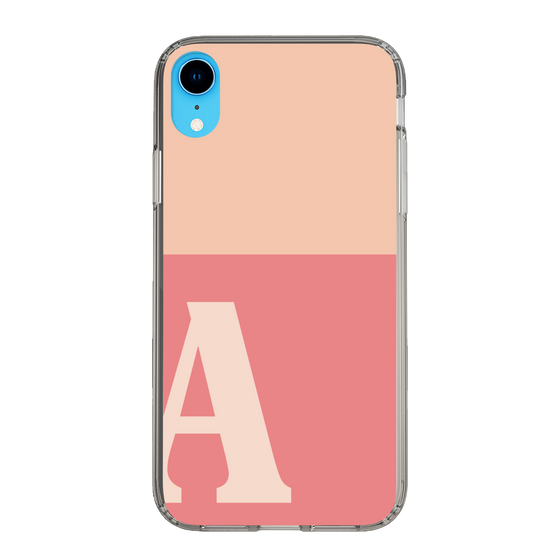 Slim Protection Case［ Original - initial two tone - A pink ］
