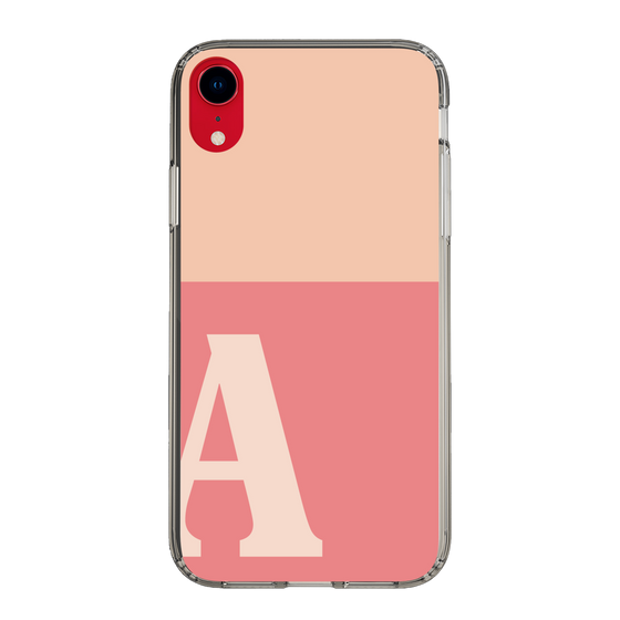 Slim Protection Case［ Original - initial two tone - A pink ］