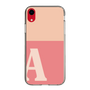 Slim Protection Case［ Original - initial two tone - A pink ］