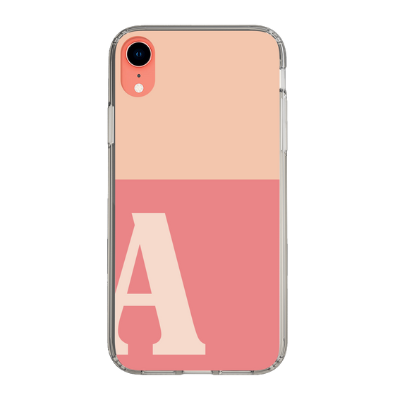 Slim Protection Case［ Original - initial two tone - A pink ］