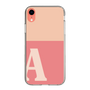Slim Protection Case［ Original - initial two tone - A pink ］