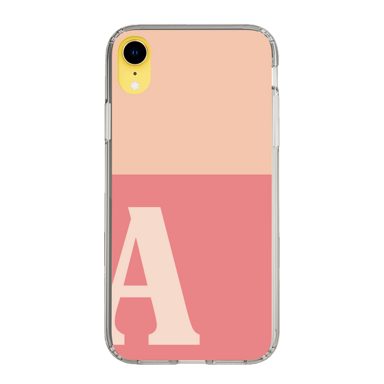 Slim Protection Case［ Original - initial two tone - A pink ］
