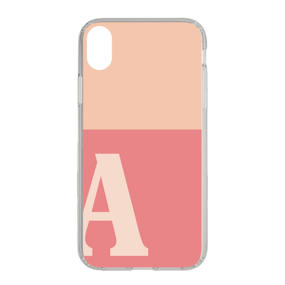 Slim Protection Case［ Original - initial two tone - A pink ］