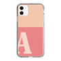 Slim Protection Case［ Original - initial two tone - A pink ］