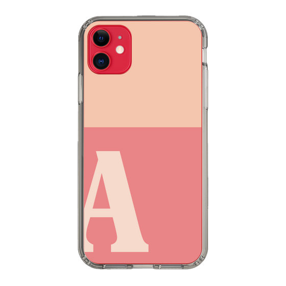 Slim Protection Case［ Original - initial two tone - A pink ］