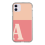 Slim Protection Case［ Original - initial two tone - A pink ］