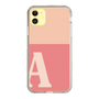 Slim Protection Case［ Original - initial two tone - A pink ］