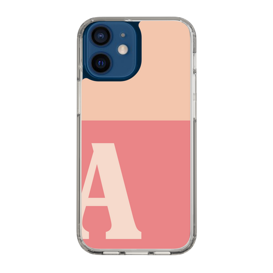Slim Protection Case［ Original - initial two tone - A pink ］
