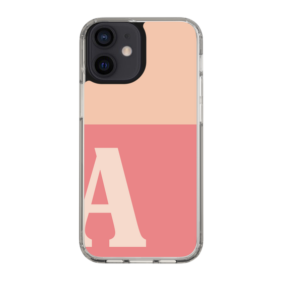 Slim Protection Case［ Original - initial two tone - A pink ］