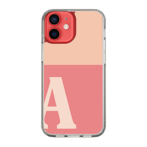 Slim Protection Case［ Original - initial two tone - A pink ］