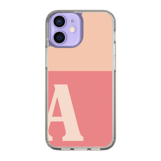 Slim Protection Case［ Original - initial two tone - A pink ］